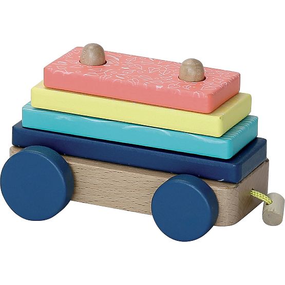 Vilac Train en bois coloré Canopée