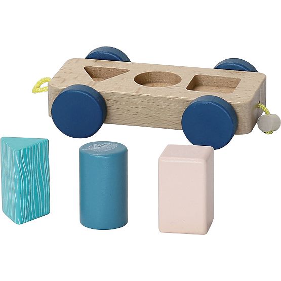Vilac Train en bois coloré Canopée