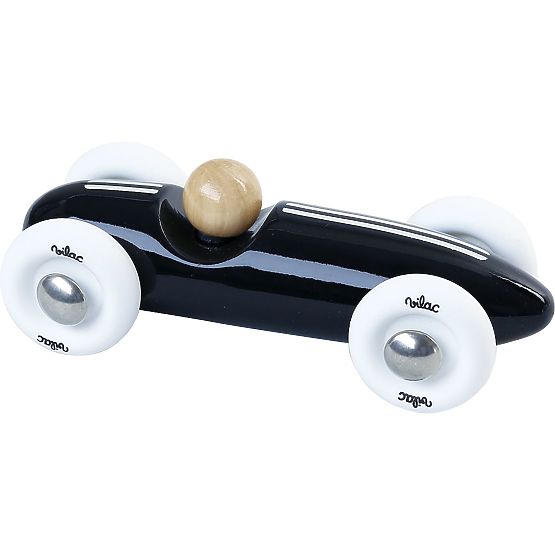 Vilac Voiture en bois mini Grand Prix vintage noire