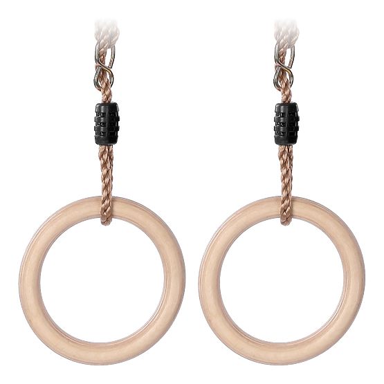 2Kids Toys anneaux de gymnastique en bois