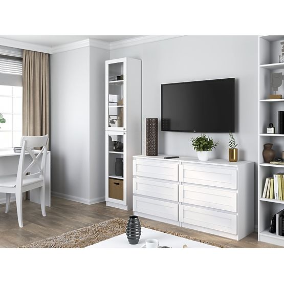 Vitrine PAFOS W40/2S BLANCHE