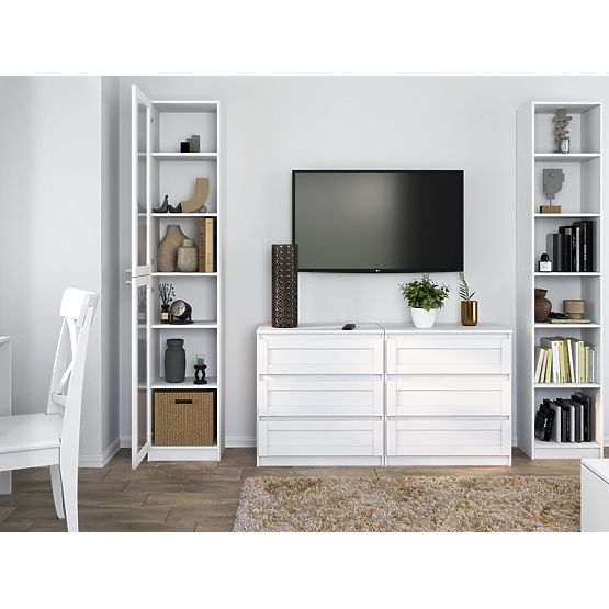 Vitrine PAFOS W40/2S BLANCHE