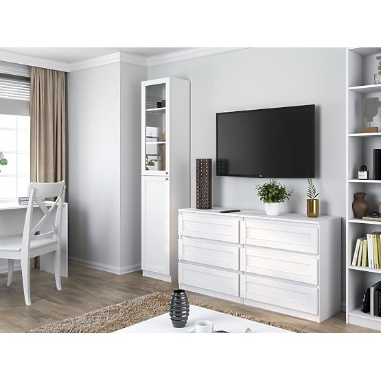 Vitrine PAFOS W40/SH BLANCHE