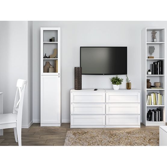 Vitrine PAFOS W40/SH BLANCHE