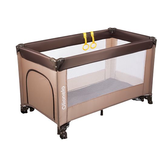 Voyage lit bébé LIONELO Suzie - brown