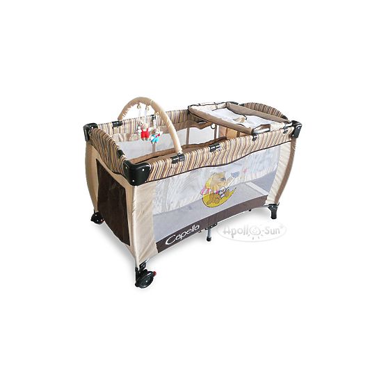 Voyage lit bébé Standard - beige