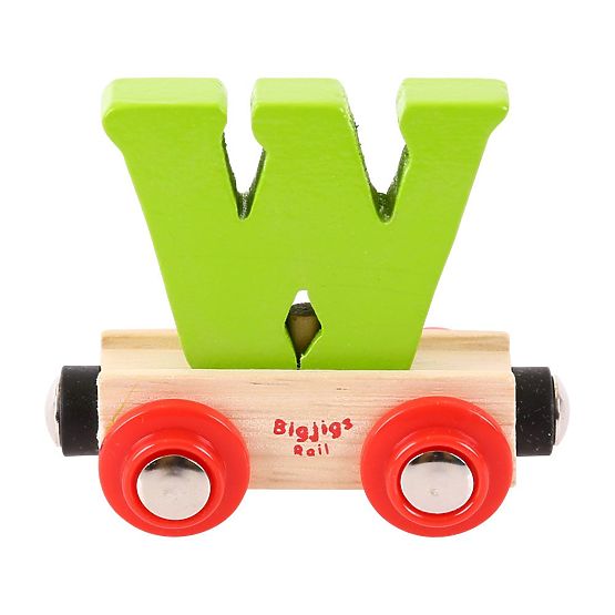 Wagon lettre W