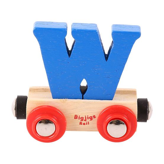 Wagon lettre W