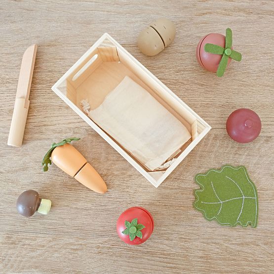Weggie - Légumes en bois - trancher