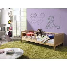 Lit enfant Junior naturel 140x70 cm, Ourbaby®