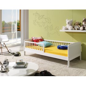 Lit enfant Junior blanc 160x70 cm