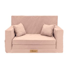 Canapé-lit enfant Classic - Rose poudré, FLUMI