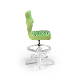 Chaise de bureau ergonomique pour enfant réglée à une hauteur de 119-142 cm - ballons de foot, ENTELO