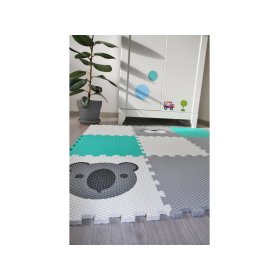 Tapis de jeu en mousse 9 mcx - Koala, phoque et patte, VYLEN