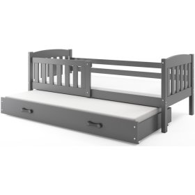 Lit d'appoint 132x0.69 enfant avec rebords