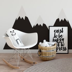 Décorations pour lit DEKORNIK - montagnes noire, Dekornik