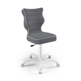 Chaise de bureau ergonomique ajustée à une hauteur de 146-176,5 cm - gris foncé