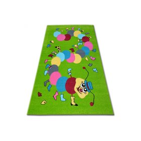 Pour enfants tapis FUNKY TOP chenille vert