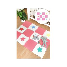 Tapis de jeu en mousse 12 pcs - Licorne et étoiles, VYLEN