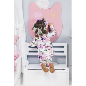 Chat ardoise 55cm