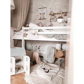 Lit enfant mezzanine Ourbaby Modo - blanc