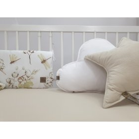 Coussin étoile - beige clair, TOLO