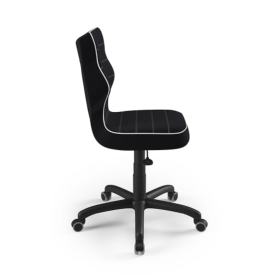 Chaise de bureau ergonomique ajustée à une hauteur de 146-176,5 cm - noir, ENTELO