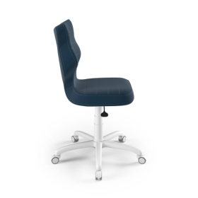 Chaise de bureau ergonomique ajustée à une hauteur de 146-176,5 cm - bleu marine, ENTELO
