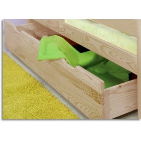 Lit enfant Paul avec barrière - bois de hêtre, Ourbaby