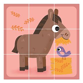 2Kids Toys Blocs en Bois Ferme, 2Kids Toys