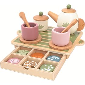 2Kids Toys Ensemble de thé en bois, 2Kids Toys