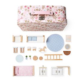 2Kids Toys Maison de poupée dans une valise Salon, 2Kids Toys