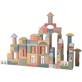 2Kids Toys Safari blocs avec animaux 120 pcs