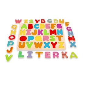 Alphabet puzzle en bois - lettres majuscules