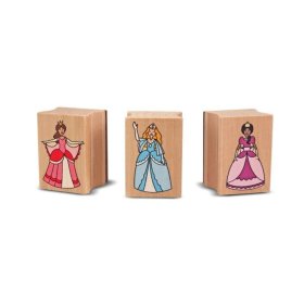 Melissa & Doug - Lot de tampons en bois Princesse, Melissa & Doug