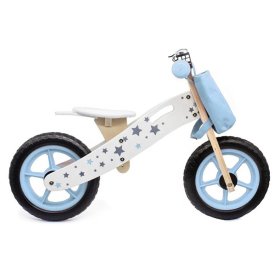 Videur en bois Stars - bleu