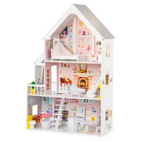 Maison de poupée en bois Résidence Pastel