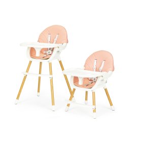 Chaise de salle à manger Molly 2in1 - saumon