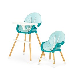 Chaise de salle à manger Polly 2in1 - turquoise