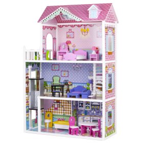 Maison de poupée avec ascenseur Ava