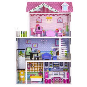 Maison de poupée avec ascenseur Ava, EcoToys