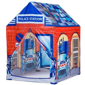 Tente tente maison pour enfants poste de police je joue