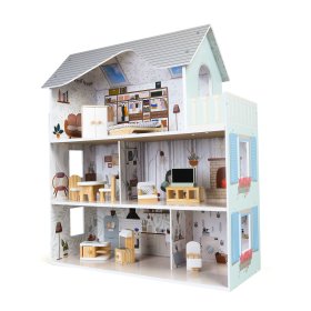 Cottage pour poupées de chez Emma Ekotony Residence meubles, EcoToys