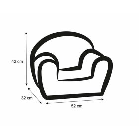 Fauteuil ours miel