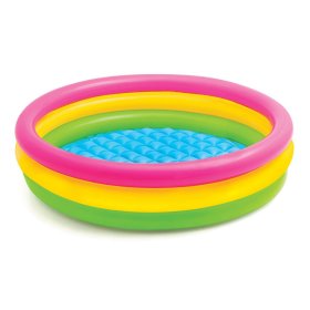 Piscine gonflable colorée pour enfants