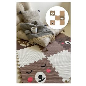 Tapis de jeu en mousse 9 mcx - Faon et cuivre