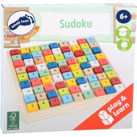 Small Foot Cubes de sudoku en bois colorés, Small foot by Legler