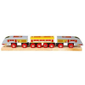 Bigjigs Rail Eurostar Express + 3 voies