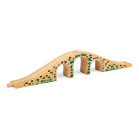 Bigjigs Rail Pont ferroviaire en bois, Bigjigs Rail