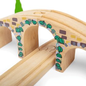 Bigjigs Rail Pont ferroviaire en bois